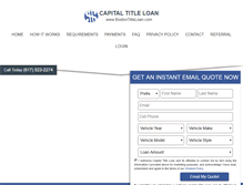 Tablet Screenshot of bostontitleloan.com